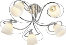 Italux Tipene Mc15105-5Cr Italux Tipene Klassisk Taklampa För Vardagsrum