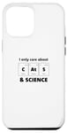 Coque pour iPhone 14 Pro Max Éléments primaires de l'humour Science Cats C at S