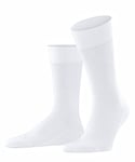 FALKE Men's Sensitive London M SO Cotton With Soft Tops 1 Pair Socks, White (White 2000) new - eco-friendly, 11.5-14