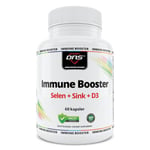 Immune Booster  - Selen + Sink + D3 Vitamin - 60 kapsler