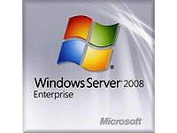 HP MS Windows Server 2008 Enterprise Edition + 10 Cal for Serveur Only (de)