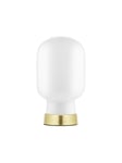 Amp Table Lamp - White/Brass