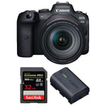 Canon EOS R6 + RF 24-105mm f/4L IS USM + SanDisk 32GB Extreme PRO UHS-II SDXC 300 MB/s + Canon LP-E6NH | Garantie 2 ans