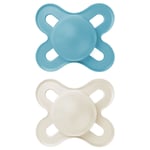 MAM Start Soother Blue 0-2m 2Pk