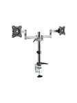 LogiLink Dual monitor mount 13-27" aluminum arm length: 342 mm