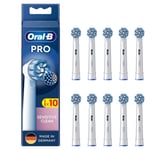 Oral B Pro Sensitive Clean Borsthuvuden Vit, 10 st. extra tandborsthuvuden
