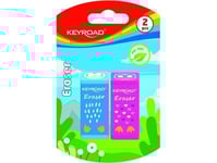 Keyroad Keyroad Suddgummi, Djur, 2 St, Blister, Mixade Färger