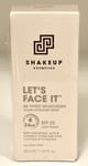 Shakeup Cosmetics Let's Face It BB Tinted Moisturiser (Light Shade) 50ml Sealed