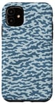 Coque pour iPhone 11 Petit camouflage bleu Moro Camouflage