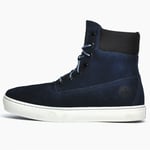 Timberland NM Cupsole 6 Inch Mens Premium Leather Lace Up Walking Boots Navy