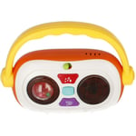 Bam-Bam Music Toy aktiviteter legetøj med melodi 18m+ Radio 1 stk.