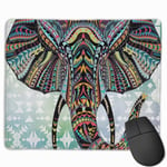 Elephant Mouse Pad with Stitched Edge Computer Mouse Pad with Non-Slip Rubber Base for Computers Laptop PC Gmaing Work Mouse Pad