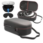 Digicharge Travel Case for PS VR2 , Hard Carry Case for PSVR 2 Playstation VR 2