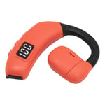 (Orange) Single Earbud Open Ear Headphones Air Conduction Headphone