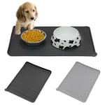 Silicone Pet Feeding Mat Non Slip Pet Food Placemat For Dog Cat Bowls 47x30cm Uk