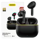 Dudao U15H TWS Bluetooth 5.1 trådløse hodetelefoner svarte