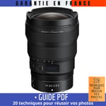 Nikon Z 14-24mm f/2.8 S + Guide PDF 20 techniques pour réussir vos photos