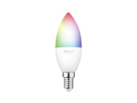 Trust 71280, Smart Glödlampa, Wi-Fi, Vit, Led, E14, Stearinljus