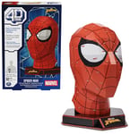 4D BUILD - Puzzle 3D Marvel - Maquette Avengers 82 Pièces - Masque Spiderman Inspiré de la Saga - Puzzle Adulte - Jeu de Construction à Collectionner - Jouet adulte - Jeu Enfant 12 ans et +