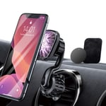 RTAKO Car Phone Holder Magnetic Phone Car Mount [Upgraded Clip] Phone Holder For Car Magnetic Air Vent Phone Holder Car Compatible with 4-6.7 inch Smartphone and Tablets