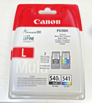 CANON PG 540L CL 541 MULTIPACK ink cartridges PIXMA (DAMAGED BOX)