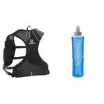 Salomon Agile 2 Unisex Unisex Hydration Vest, Trail Running, MTB, Running, Hiking, Dynamic Comfort & Soft Flask 250ml/8oz 28 Unisex Hydration Accessories, Comfort, High-flow Valve