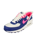 Nike Air Max 90 Flyease Mens White Trainers - Size UK 7