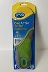 Scholl Insoles Men's Sport Gel Active UK Shoe Size 7-12 | Shock Absorption