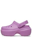 Crocs Stomp Clog - Bubble Pink, Pink, Size 6, Women