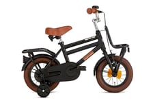 SuperSuper Barncykel COOPER 12" HIGH FRAME, Svart