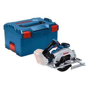Scie Sur Table Sans Fil Bosch GTS 18V-70 - Professionnelle, Avec Lame Optiline Wood, Butée, Poussoir Et Housse