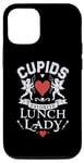 iPhone 12/12 Pro Romantic Lunch Lady Cupid's Favorite Valentines Day Quotes Case