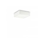 IDEAL LUX Plafonnier Ritz Tissu blanc 4 ampoules 15cm - Blanc