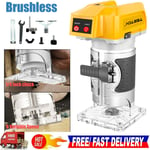 Cordless Electric Hand Trimmer Router Laminate For Dewalt 18V Battery w/Tools 