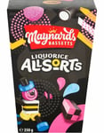 Presentask med Maynards Bassetts Allsorts Lakrits 350 gram