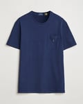 Polo Ralph Lauren Cotton Linen T-Shirt Newport Navy