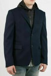 Prada 2IN1 Lana Wool Hooded JACKE With Vest Jacket Coat 48