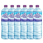 6 x 1.5Ltr Highland Bottle Natural Spring Still Mineral Water Hydrate Soft Drink
