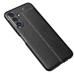 samsung Samsung Galaxy A13 5G Leather Texture Case Black