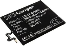 Kompatibelt med LG K51 2020, 3.85V, 3900 mAh