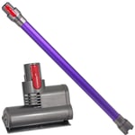 Vacuum Mini Motorised Turbine Brush for Dyson V11 SV14 + Purple Rod Wand Tube