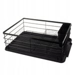 Diskställ Svart Metall - 44 x 31 x 14,5 cm black 1395