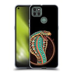 Head Case Designs sous Licence Officielle Bioworkz Cobra Orné 2 Venin Coloré Coque en Gel Doux Compatible avec Motorola Moto G9 Power