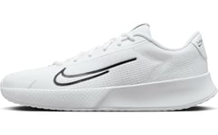 NIKE Homme M Vapor Lite 2 HC Bas, Blanc/Noir (White/Black), 45.5 EU