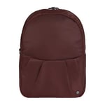 Pacsafe Citysafe CX Convertible Backpack, Convertible Daypack, Shoulder Bag with Anti-Theft Protection, Merlot