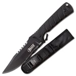 Elite Tactical - FIX005BKS Backdraft Kniv med fast blad