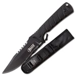 Elite Tactical - FIX005BKS Backdraft kniv med fast blad