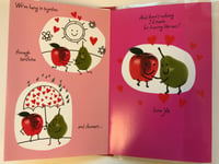 One I Love Cute Lovely Humour Verse 3 Fold New Valentine's Day Card