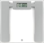 WW Ultra Slim Glass Electronic Scale, 6mm Tempered Glass, Stylish Bathroom Scale