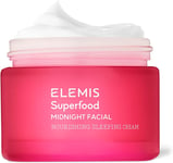 Elemis Superfood Midnight Facial & Facial Oil, Nourishing Prebiotic Night Treatm
